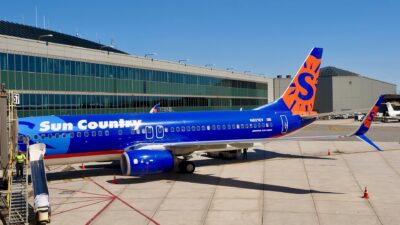Sun Country Airlines Boeing 737 aircraft