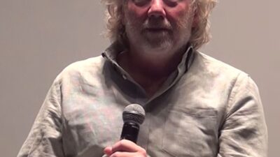 Actor and director Timothy Busfield speaking at an event in 2016
