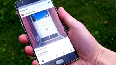 Instagram app displayed on a smartphone screen