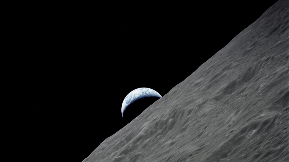The Moon photographed from space during the Apollo 17 mission