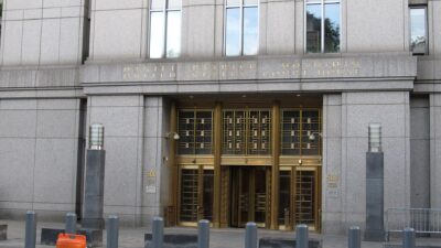 The Daniel Patrick Moynihan U.S. Courthouse in Lower Manhattan