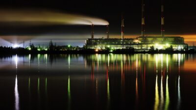 Zmiiv thermal power plant in Ukraine's Kharkiv region