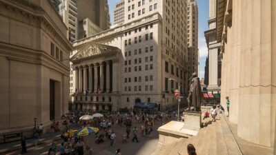 Facade of the New York Stock Exchange