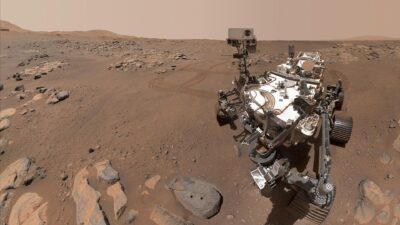 NASA's Perseverance rover selfie on the surface of Mars