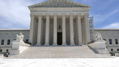Exterior of the United States Supreme Court Building in Washington