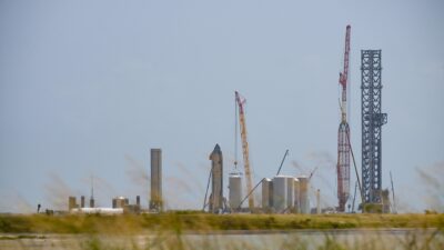 SpaceX Starbase launch facility in South Texas