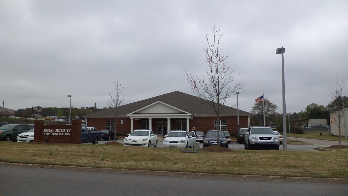 Social Security Administration field office building in Griffin, Georgia