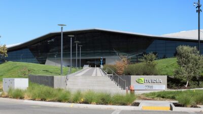 NVIDIA headquarters building in Santa Clara, California