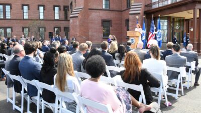 Department of Homeland Security headquarters ceremony
