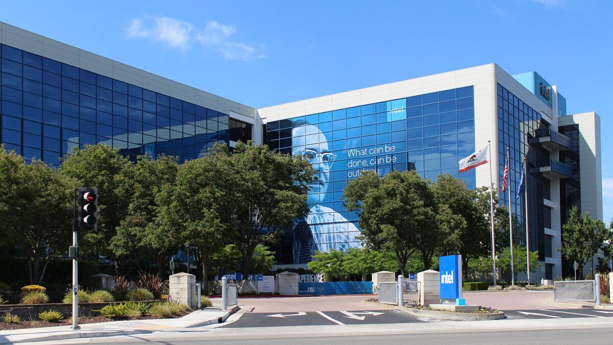 Intel headquarters in Santa Clara, California