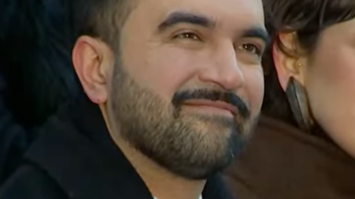 Zohran Mamdani at his inauguration as New York City mayor